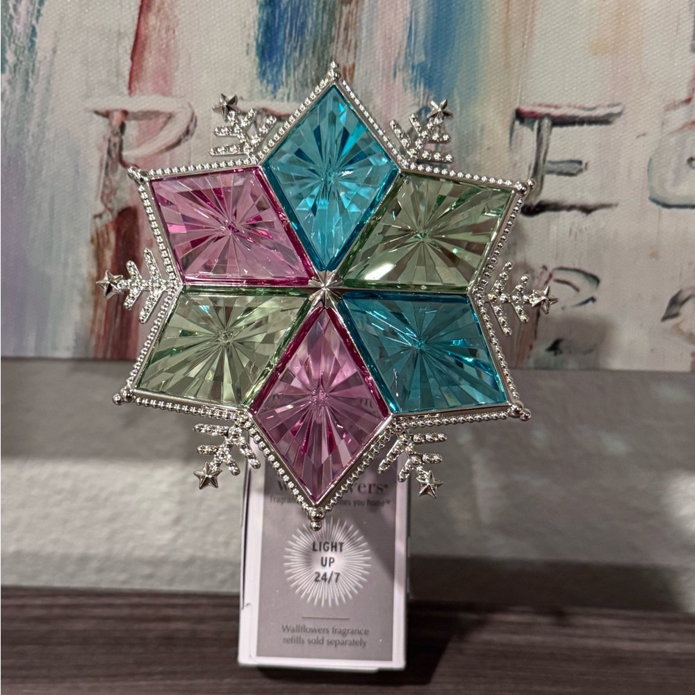 Snowflake Wallflower Plug Bath and Body Works